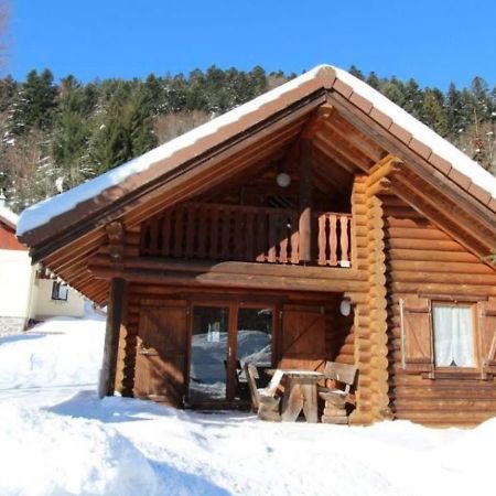 L'Ours Noir Chalet En Rondins La Bresse Exterior photo