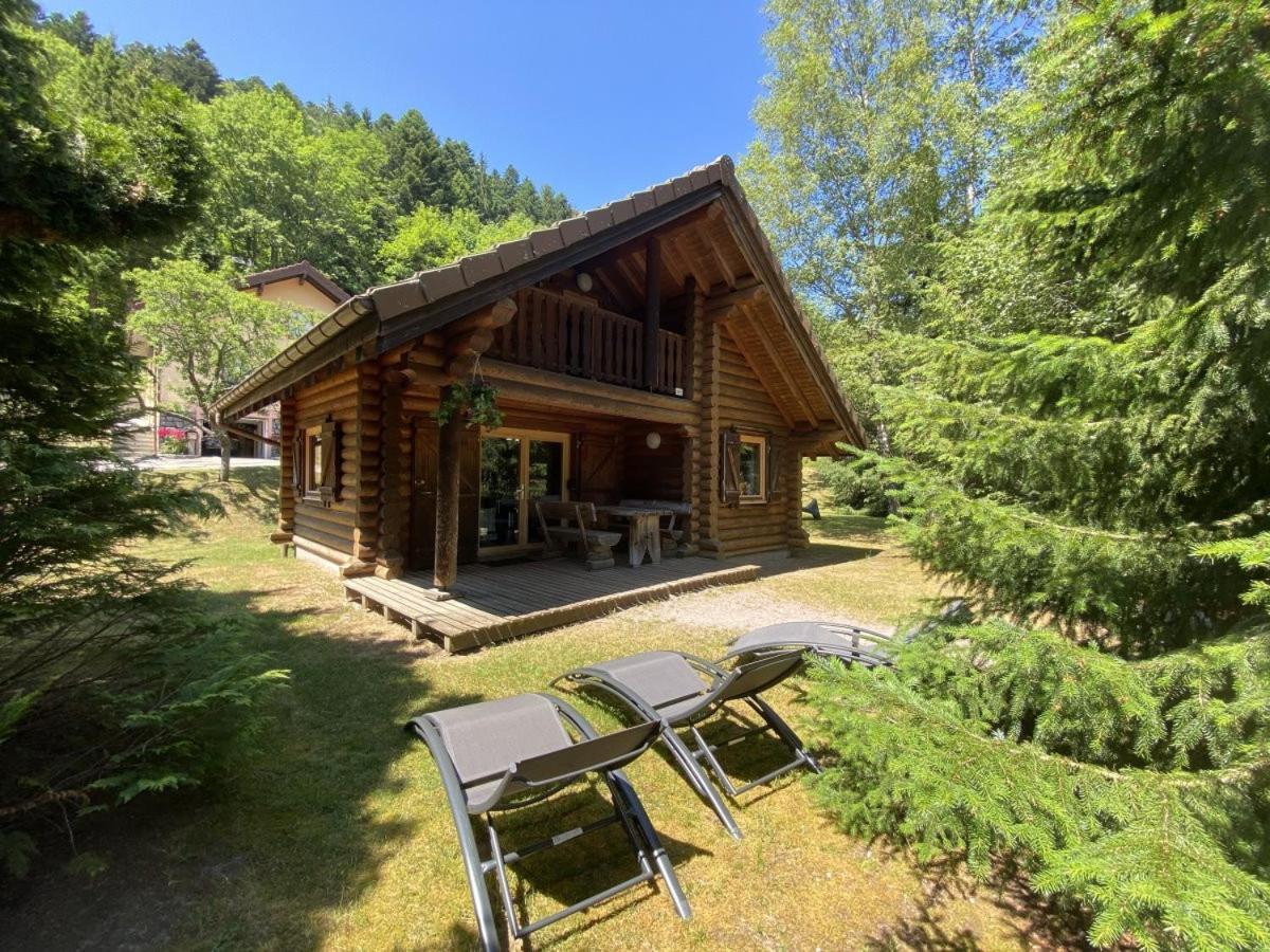 L'Ours Noir Chalet En Rondins La Bresse Exterior photo
